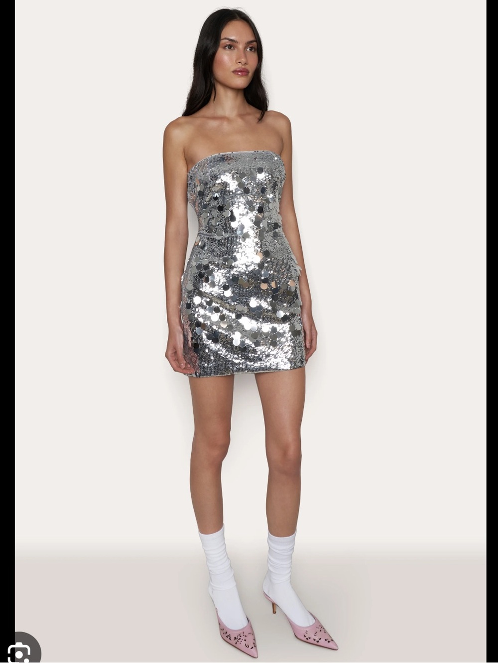Guizio Paillette Tube Dress